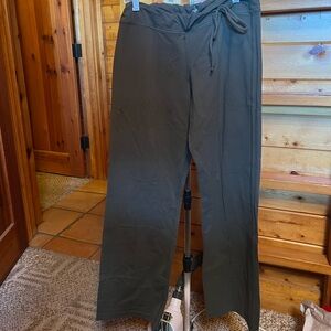 Prana Women's olive green Drawstring Leggings